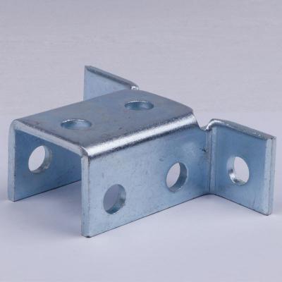 China ODM 316 Stainless Steel Strut Channel Accessories Bracing Seismic Unistrut Post Base for sale