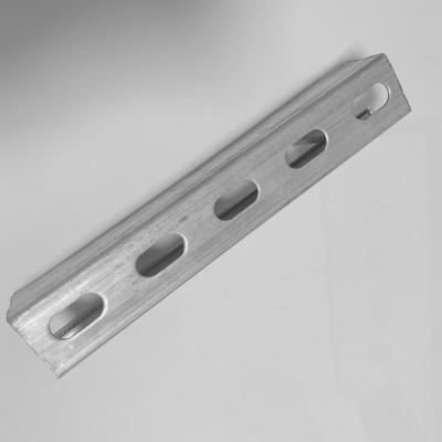 China Galvanized Slotted U Channel Easy Installation 2.0mm Strut C Channel for 3m / 6m Length for sale