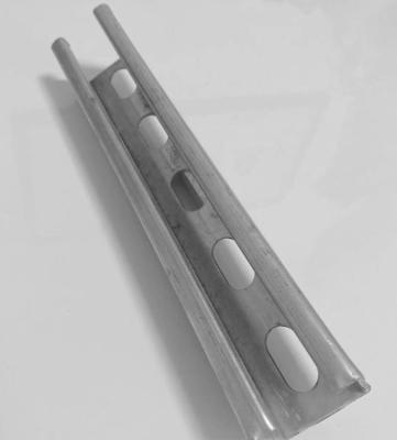 China Metal Stud Galvanized Strut C Channel Perforated Unistrut Hot Rolled C Section for sale