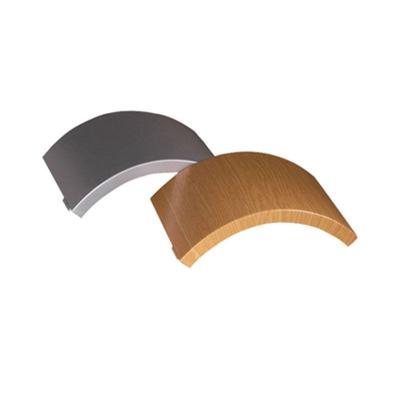 China Special Shaped 3mm Thickness Aluminum Curtain Wall Column Coated Aluminum Veneer Fluorocarbon for sale