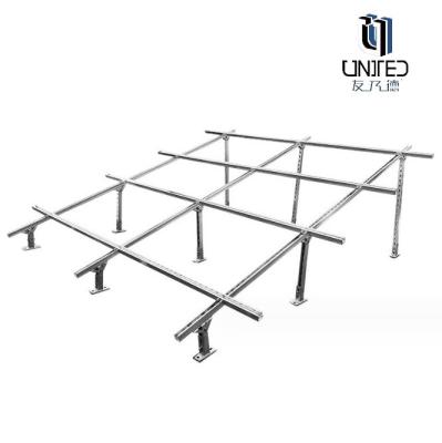 China Ground Solar Mounting Structures Adjustable Tilt Angle Corrosion Resistant for sale