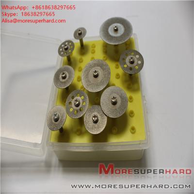 China Electroplated diamond mini cut sheet for grinding, finishing, polishing glass ceramics  Alisa@moresuperhard.com for sale