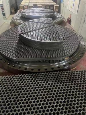 China Hoja de tubo de titanio de 2-12 mm Gr9 Gr12 Placas de revestimiento de titanio Hojas de tubo en venta