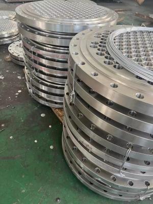 China ASTMB265 Gr1 SA 516 Hojas de tubo de titanio Hoja de tubo de 90 mm para recipientes a presión en venta