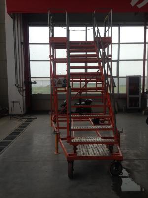 China Aircraft boarding gate work ladder for sale