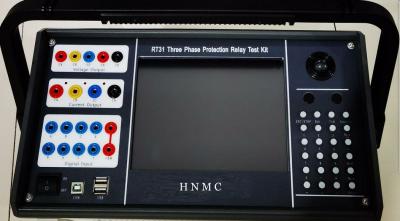 China Four Phase Three Phase Protection Relay Test Equipment LCD Display for sale