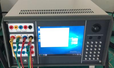 China 4 Phase Voltage & 3 Phase Current Protection Relay Test Equipment With Fault Playback for sale