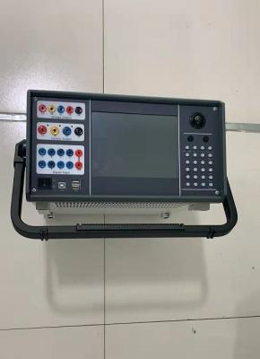 China exhibición trifásica tetrafásica del LCD del equipo de prueba de la retransmisión de protección de la PC integrada de la alta exactitud en venta