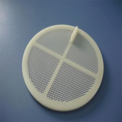Chine bâti en plastique fait sur commande de filtre en plastique 100mm plat de 5mm, services de moulage par injection à vendre