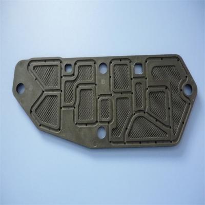 China 50mm White Cylindrical Filter Injection Molding Services , Plastic Molded Parts for sale