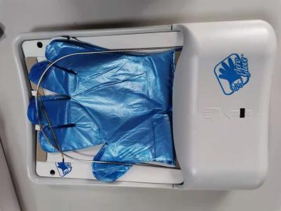 China Touchless Biodegradable PE disposable glove dispenser for sale