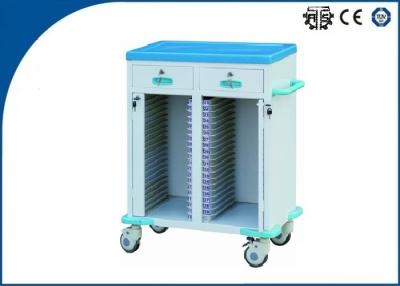 China Case History Trolley Hospital Furniture Trolley 40 Folder ABS  for Hospital for sale