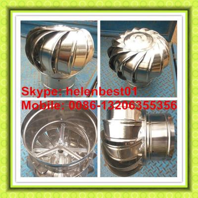 China 150mm wind driven turbine ventilator for chimney or tube stainless steel for sale