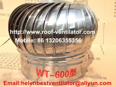 China 600mm roof cowl for workshop stainless steel for sale