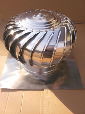 China 120mm no need power turbine ventilator fan for ventilation pipe stainless steel SS304 for sale