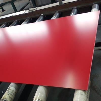 China ROHS Building Facades Aluminum Solid Panel Lightweight Red Aluminum Sheet Metal for sale