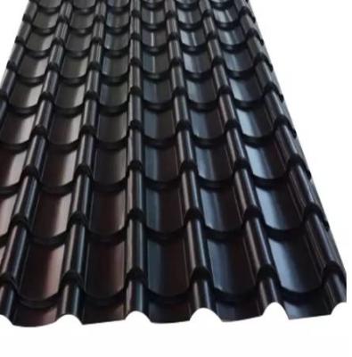 China Prepainted Color Coated Zinc Aluminium Roof 3-120mm Thick Gi Corrugated Sheet for sale