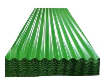 China Color Coated Galvanized Corrugated Steel Roofing Sheets Building Material for sale
