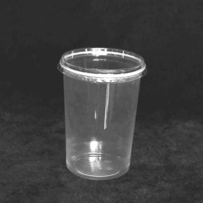 China 32 Oz PP Disposable Plastic Container With Lids Sauce for sale