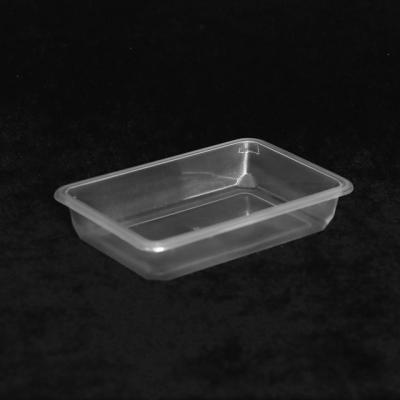 China PP Disposable Plastic Food Trays Clear Fresh Food Packaging Tray for sale