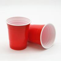 12 Oz 360 Ml PS Disposable Solo Plastic Cups Beverage Cup Red Solo