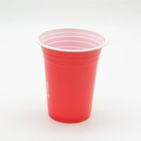 12 Oz 360 Ml PS Disposable Solo Plastic Cups Beverage Cup Red Solo