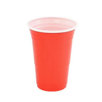 중국 425Ml 14Oz 버릴 수 있는 샷 플라스틱은 고전적 파티 플라스틱 컵 안전한 건강을 잔 모양으로 만듭니다 판매용