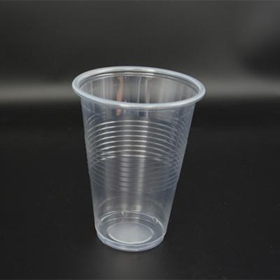 中国 470のMl 16のOzの使い捨て可能な飲むコップはロゴ使い捨て可能なプラスチック ジュース ガラスを印刷した 販売のため