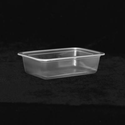 Китай 140 X 90 X 35MM Disposable Rectangular Trays PP Frozen Food Packaging Trays продается