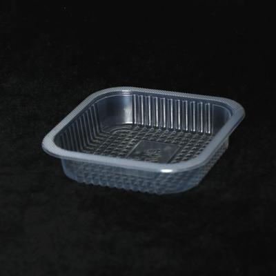 China 135 X 135 X30MM PP Disposable Plastic Tray Clear Blister Packing Food for sale