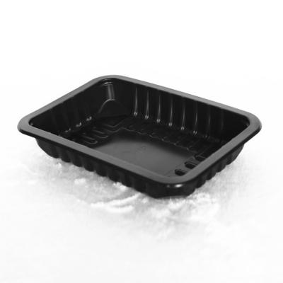 China 200 X 140 X 35 MM Plastic Tray Clear Disposable Food Tray Packaging Blister for sale