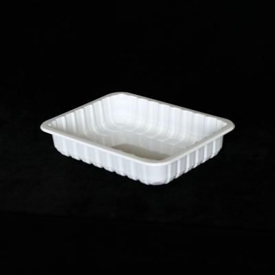 China PP Disposable Plastic Tray Blister Meat Packaging Container 260 X 200 X 38 MM for sale