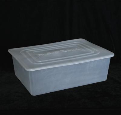中国 390mm Disposable Plastic Box Food Package Disposable Food Container Box 販売のため