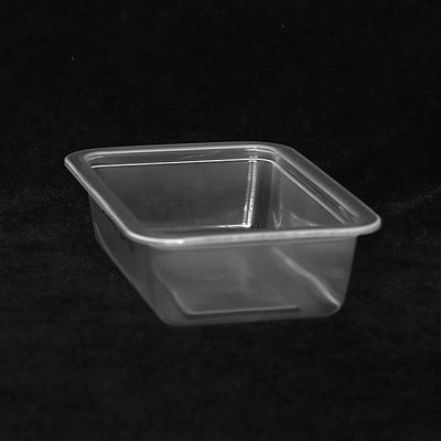 China 140 X 90 X 35 MM PP Disposable Rectangular Trays Vegetable Plastic Tray Disposable for sale