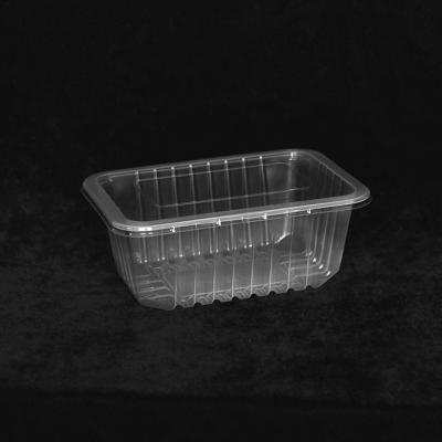 China 200 X 140 X 80MM Disposable Fast Food Containers Clear Disposable Fast Food Trays for sale