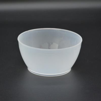 China 11 Oz 330Ml Disposable Plastic Bowl PP Injection Translucent Plastic Sauce Bowl for sale