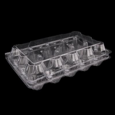 China 3x5 Cavities Disposable Plastic Egg Tray Plastic Egg Holder For Chick Egg for sale