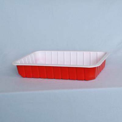 China 285 X 205 X 35 MM Disposable Food Containers Vegetable Food Packing Containers for sale