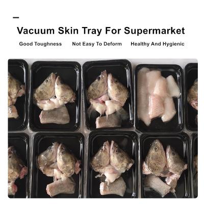 中国 Frozen Oysters Vacuum Skin Packaging Trays 270 X 170 X 20 Mm PP Material 販売のため