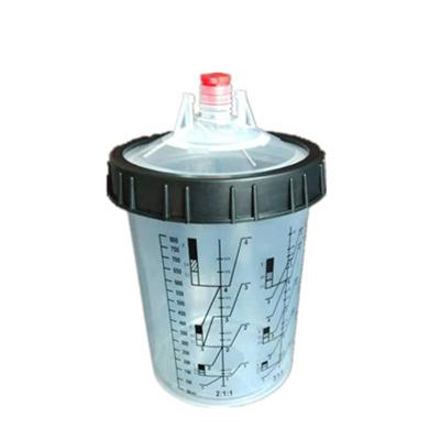 China 400ml 600ml 800ml Paint Mixing Cups With 125 Micron And 190 Micron Filter OEM / ODM Service for sale