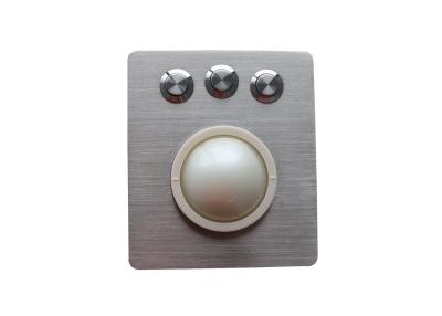 China 50mm White Small Trackball Mouse Pointing Device For Industrial Application for sale