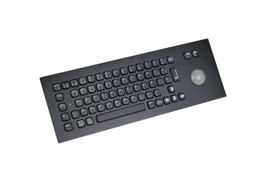 China Compact Black Titanium Industrial Metal Keyboard With 69 Keys for sale
