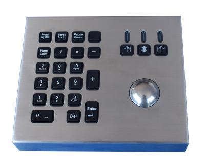 China Dispositivos apontando do computador do laser IP68 com teclado numérico e 3 botões do rato à venda