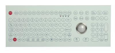 China Teclado de membrana industrial con el Trackball y el teclado numérico ópticos en venta