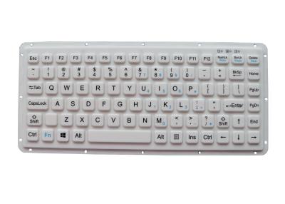 China IP67 Washable Medical Silicone Industrial Keyboard With Membrane Key Switch for sale