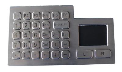 China Customized Vandal Free Militaty Metal Keypad With Sealed Touchpad for sale