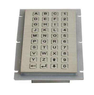 China 40 Keys Water Resistant Gate Keypad IP67 Stainless Steel with USB for sale