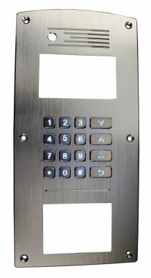 China Explosion proof 16 keys metal keypad customized blue backlit keypad for sale