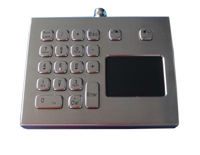 China Desktop Movable USB industrial touchpad / kiosk touchpad with numeric keypad for sale