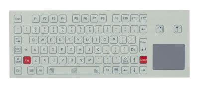 中国 12 の FN のキーのパネルが付いている USB ケーブルは険しいタッチパッドが付いているキーボードを取付けました 販売のため